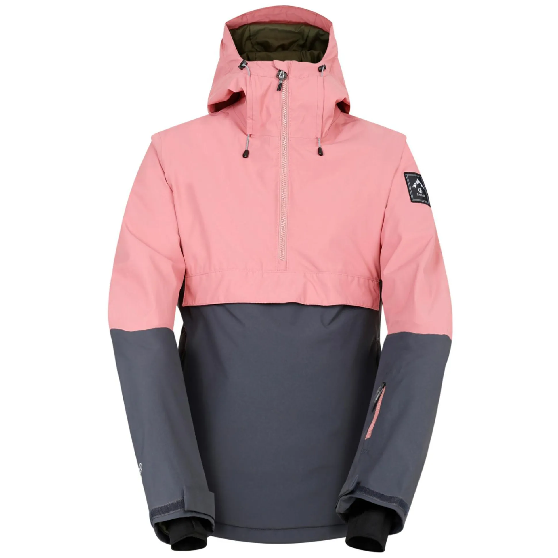 Dare 2b - Women's Snowburst Overhead Ski Jacket | Dusty Rose Grey