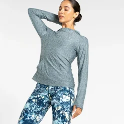 Dare 2b - Women's Sprint City Lightweight Hoodie | Element Grey Marl