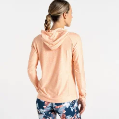 Dare 2b - Women's Sprint City Lightweight Hoodie | Pale Peach Marl