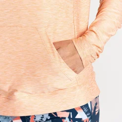 Dare 2b - Women's Sprint City Lightweight Hoodie | Pale Peach Marl