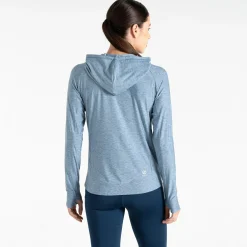 Dare 2b - Women's Sprint City Lightweight Hoodie | Rainwashed Blue Marl