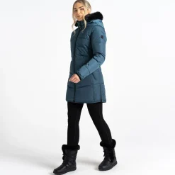 Dare 2b - Women's Striking III Mid Length Padded Jacket | Orion Grey