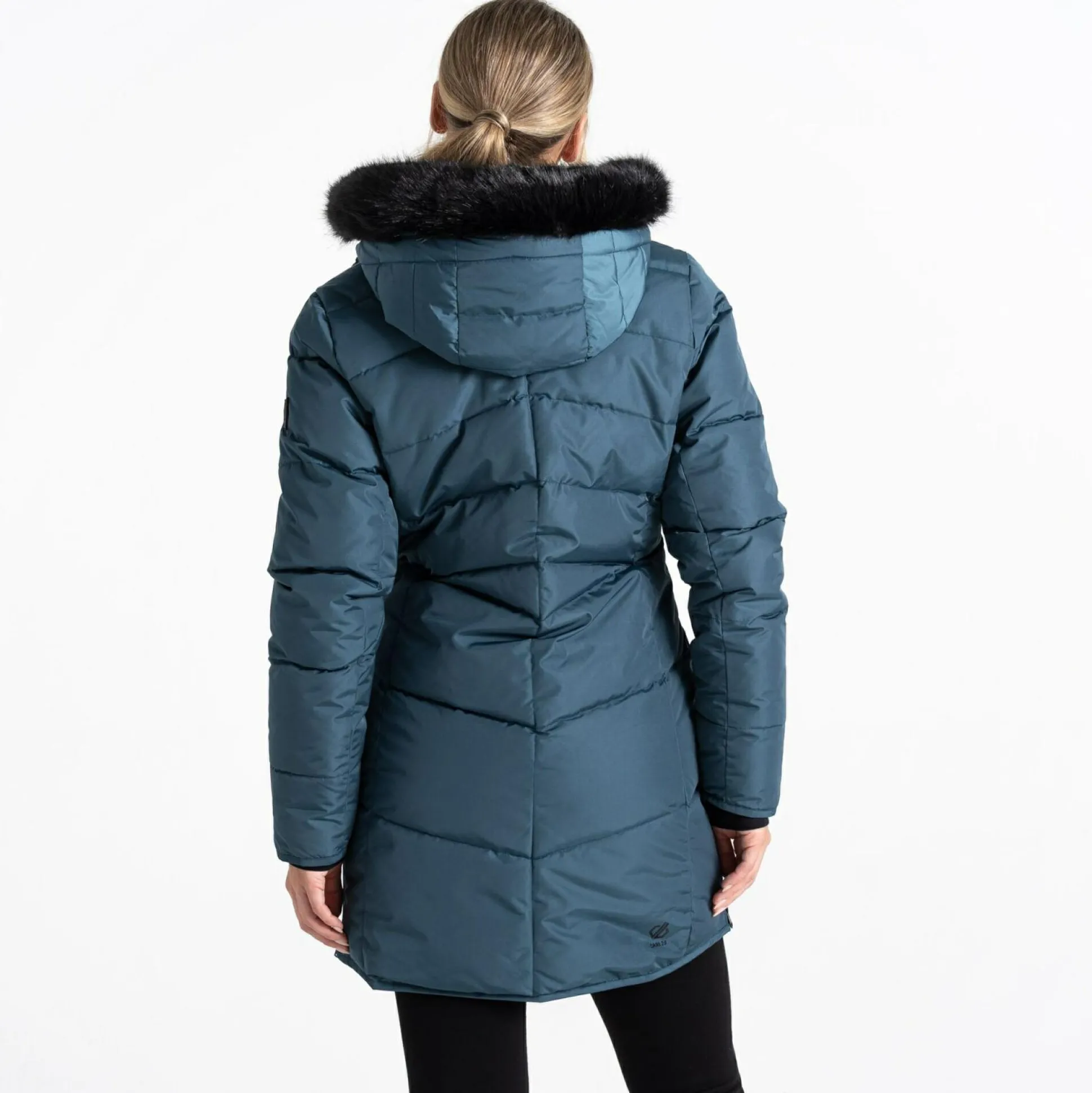 Dare 2b - Women's Striking III Mid Length Padded Jacket | Orion Grey