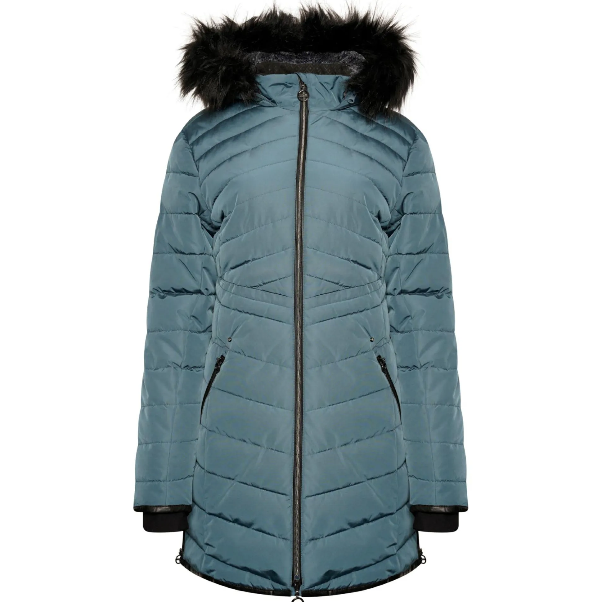 Dare 2b - Women's Striking III Mid Length Padded Jacket | Orion Grey