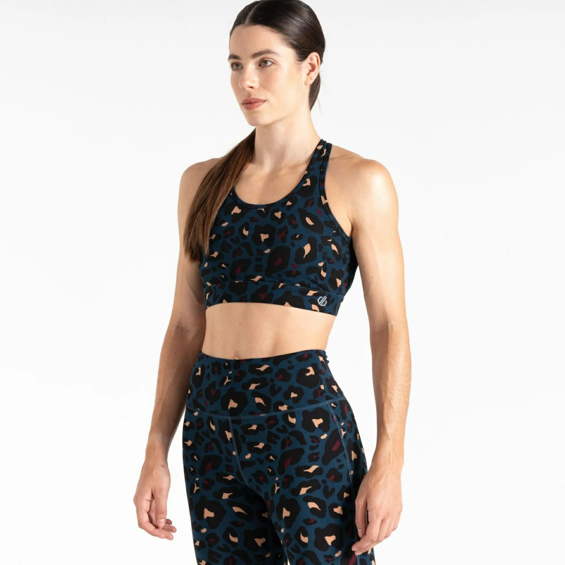 Dare 2b - Women's Swift II Sports Bra | Moonlight Denim Animal Print
