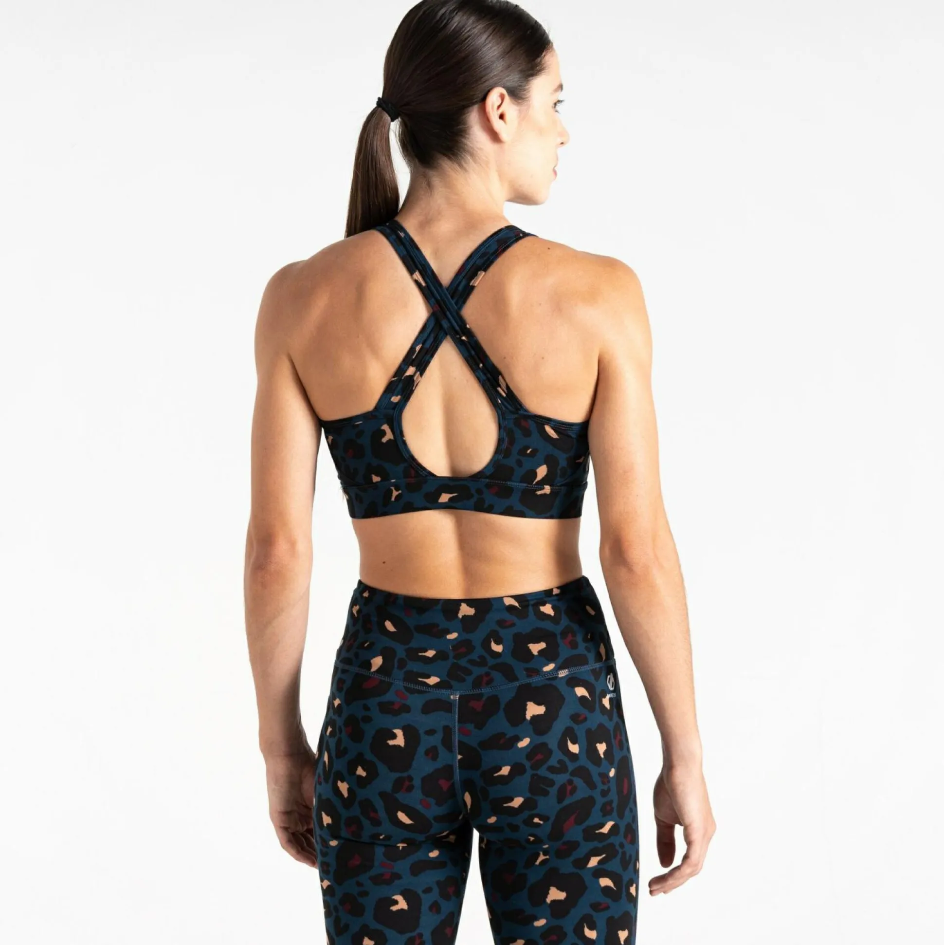 Dare 2b - Women's Swift II Sports Bra | Moonlight Denim Animal Print