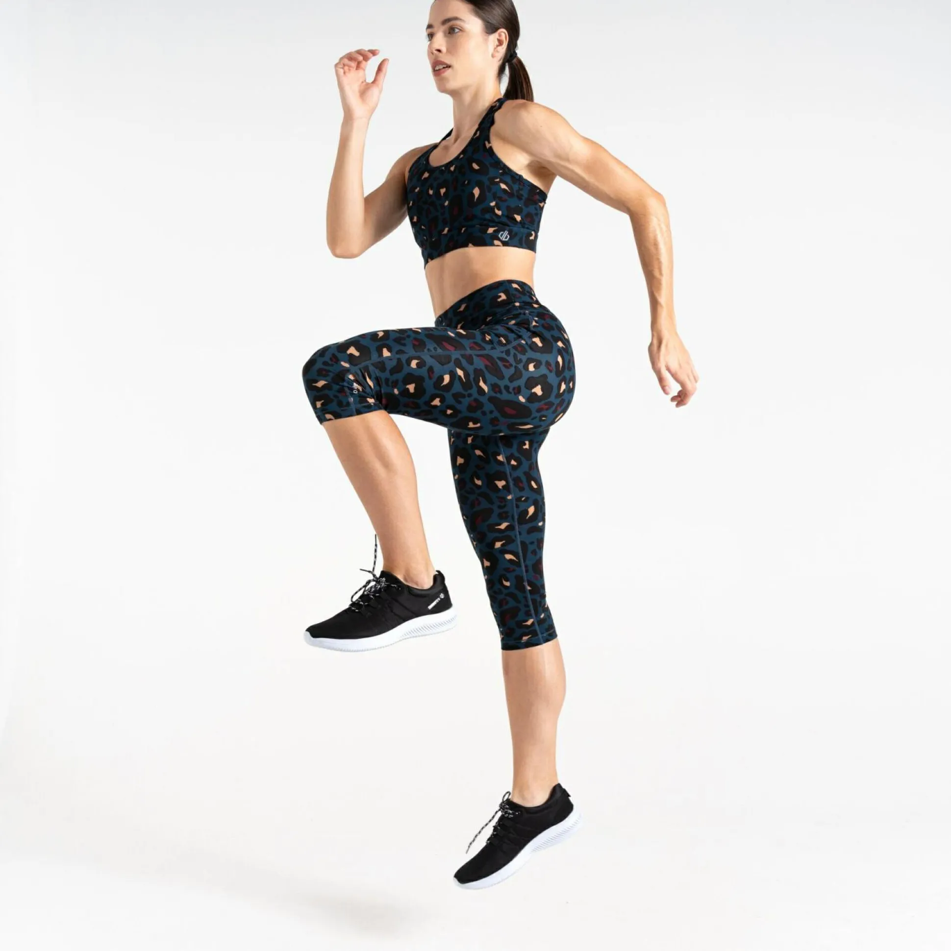 Dare 2b - Women's Swift II Sports Bra | Moonlight Denim Animal Print