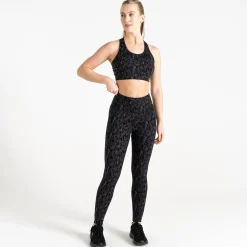 Dare 2b - Women's Swift II Sports Bra | Black Dash Animal Print