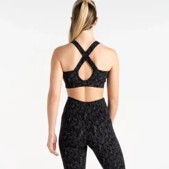 Dare 2b - Women's Swift II Sports Bra | Black Dash Animal Print