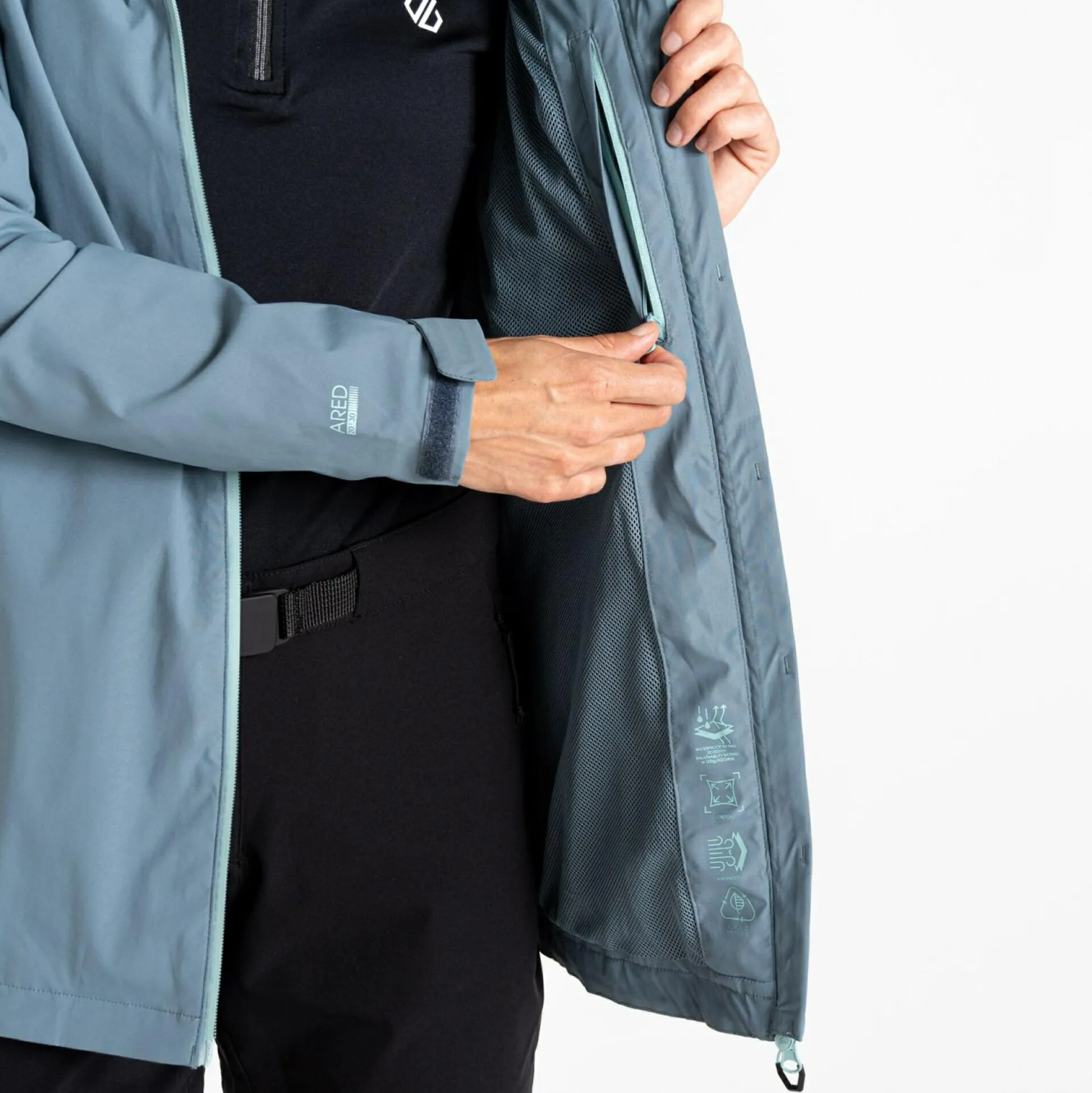Dare 2b - Women's Switch Up II Waterproof Jacket | Element Grey