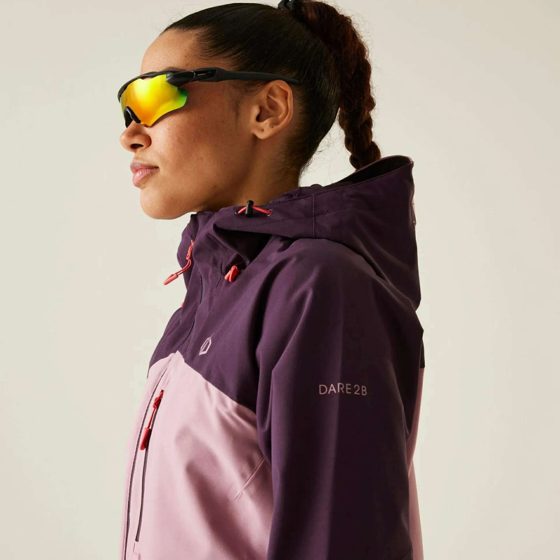 Dare 2b - Women's Torrek II Waterproof Jacket | Deep Plum