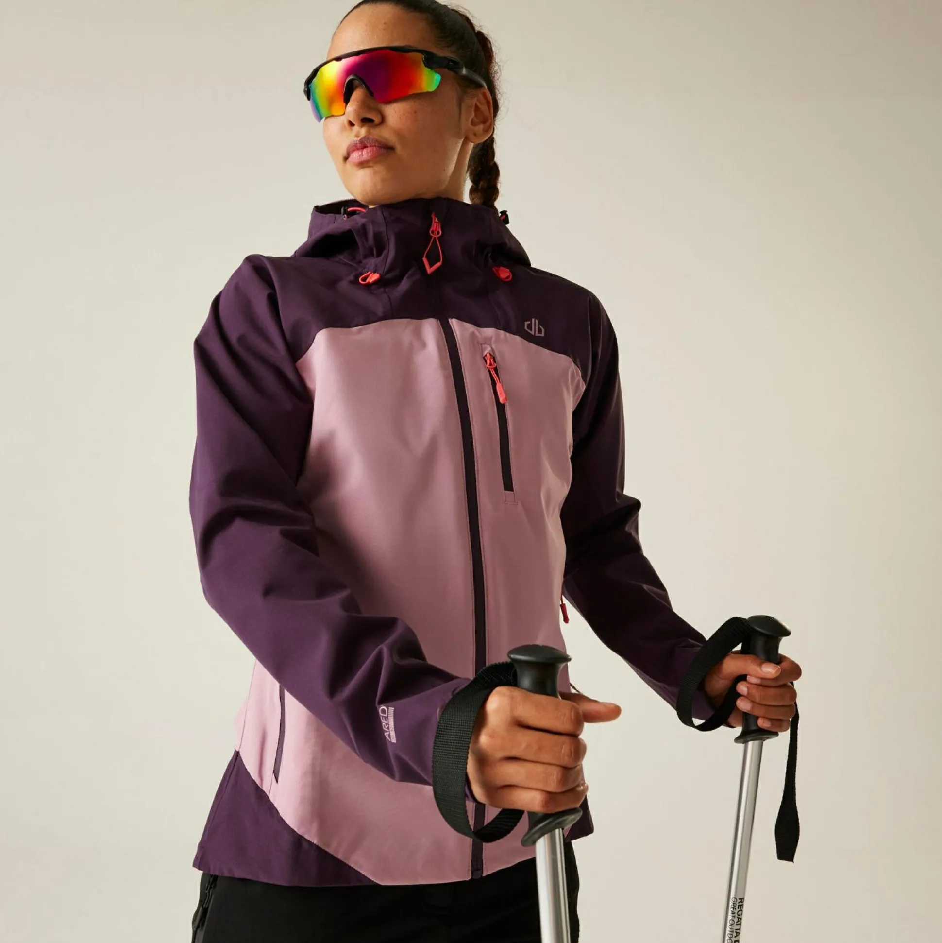 Dare 2b - Women's Torrek II Waterproof Jacket | Deep Plum
