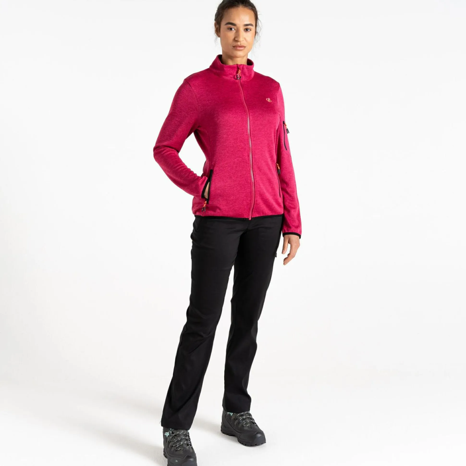 Dare 2b - Women's Torrek Mountain Zip Through Fleece | Berry Pink