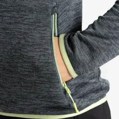 Dare 2b - Women's Torrek Mountain Zip Through Fleece | Grey & Green