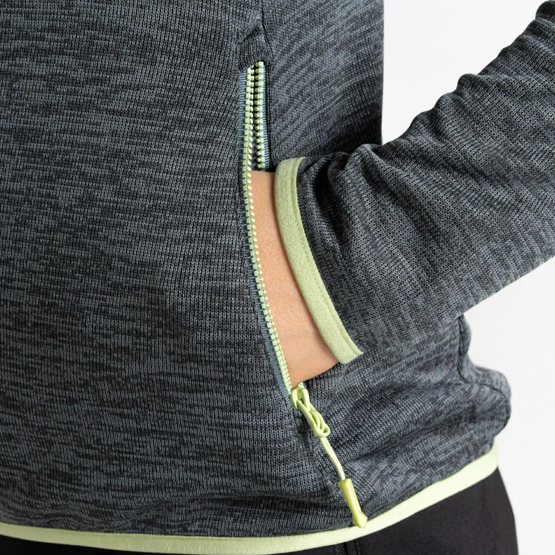 Dare 2b - Women's Torrek Mountain Zip Through Fleece | Grey & Green