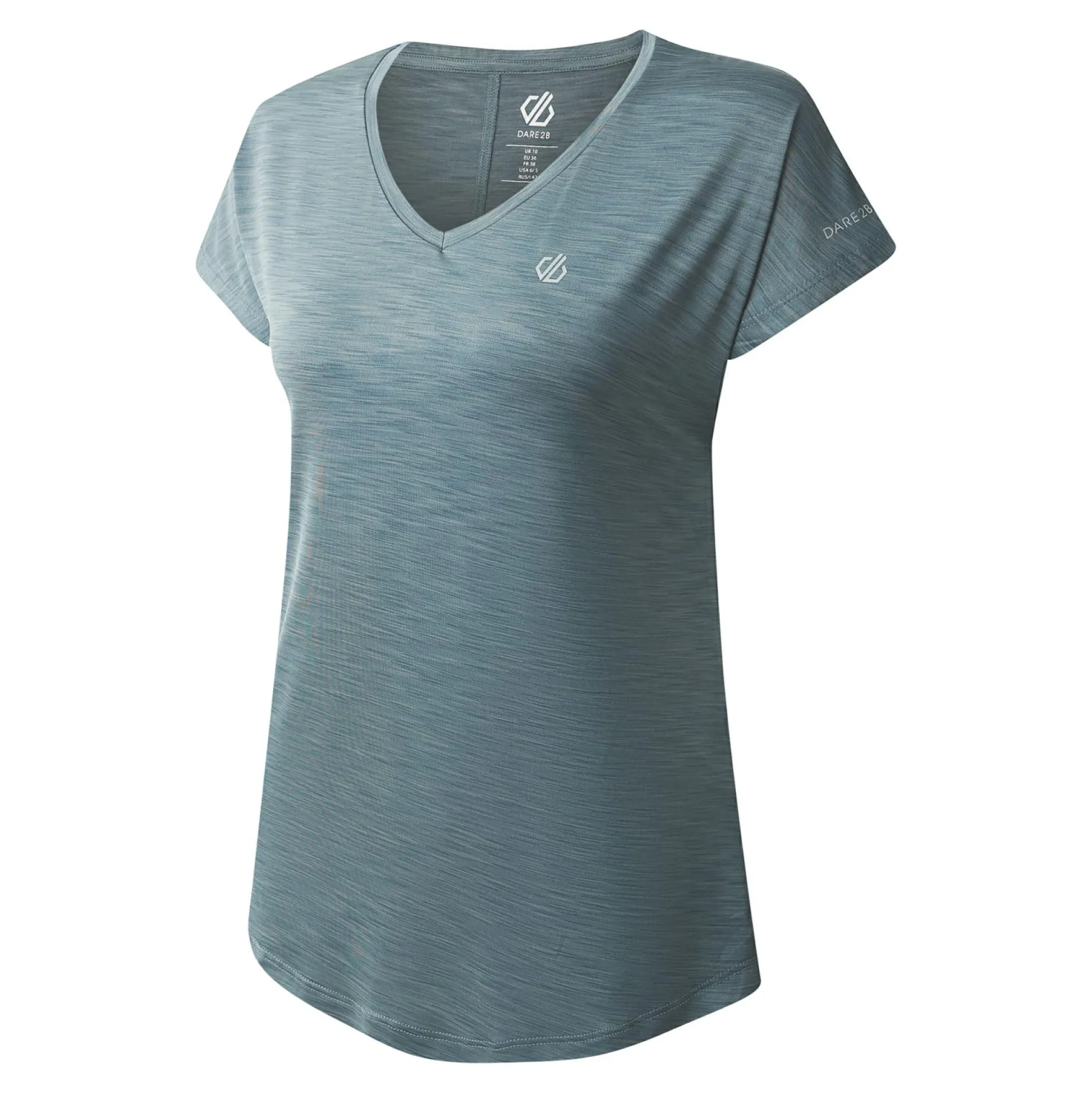 Dare 2b - Women's Vigilant Lightweight T-Shirt | Element Grey