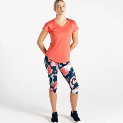 Dare 2b - Women's Vigilant Lightweight T-Shirt | Peach Bloom