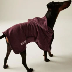 Dog Drying Coat | Claret
