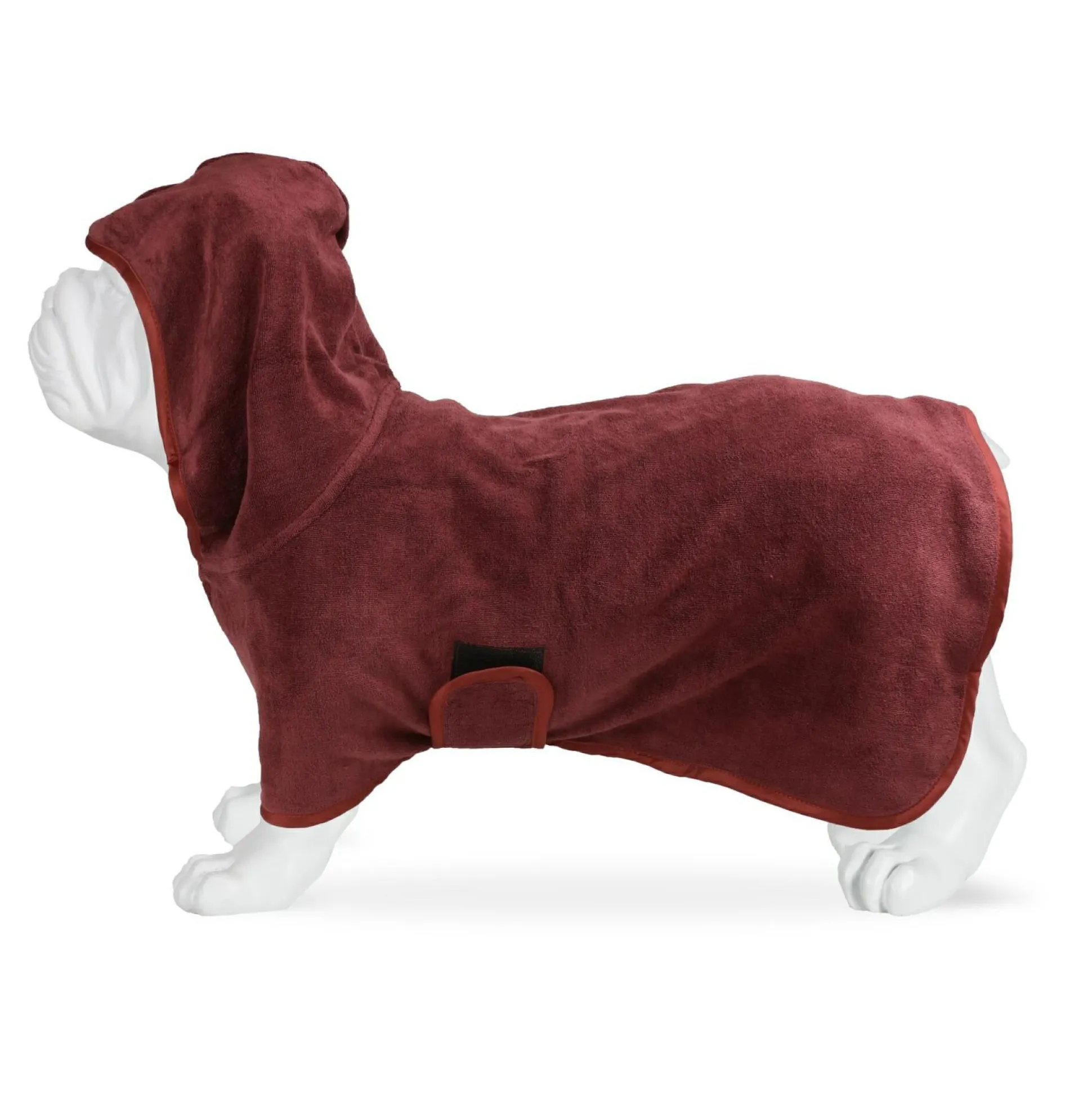 Dog Drying Coat | Claret