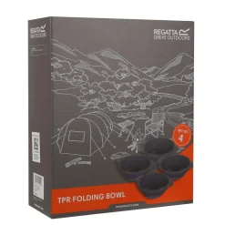 Folding Bowls Set of 4 | Ebony Grey