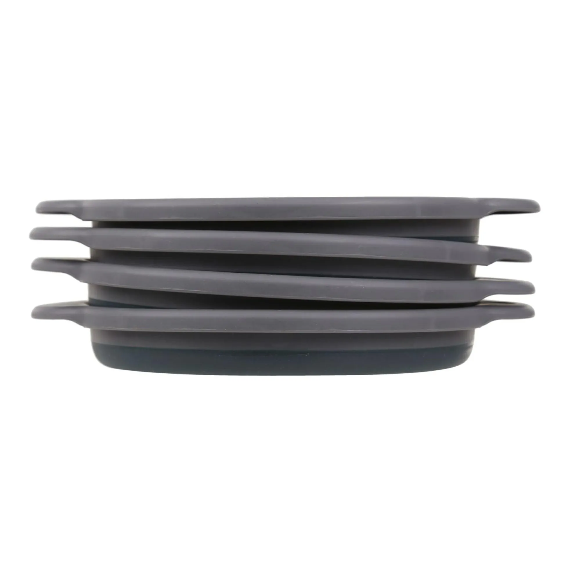Folding Bowls Set of 4 | Ebony Grey