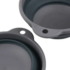 Folding Bowls Set of 4 | Ebony Grey