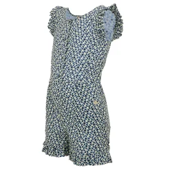 Girls Orla Kiely Playsuit | Jasmine Flower Blue
