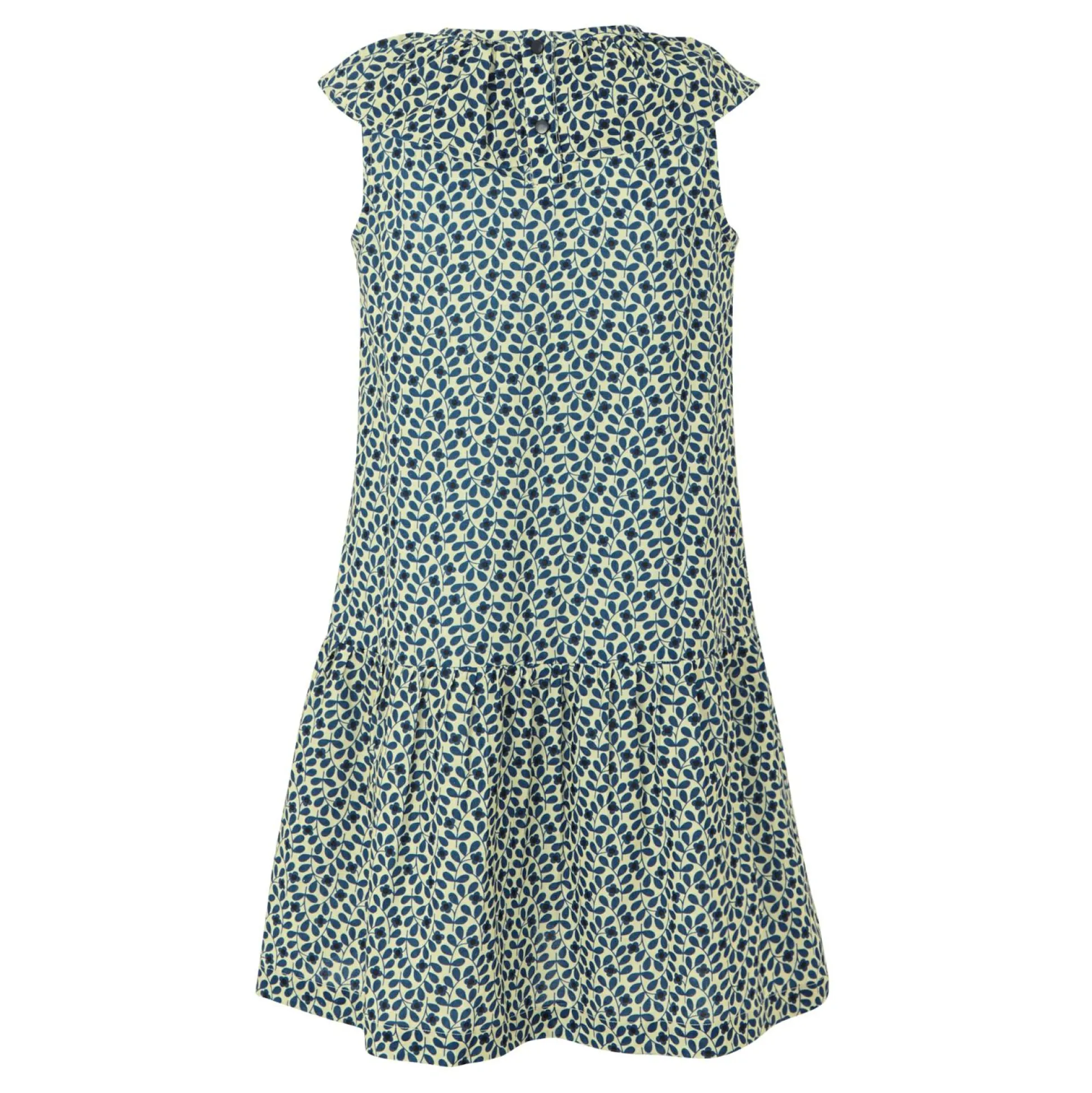 Girls Orla Kiely Sleeveless Dress | Jasmine Flower Blue