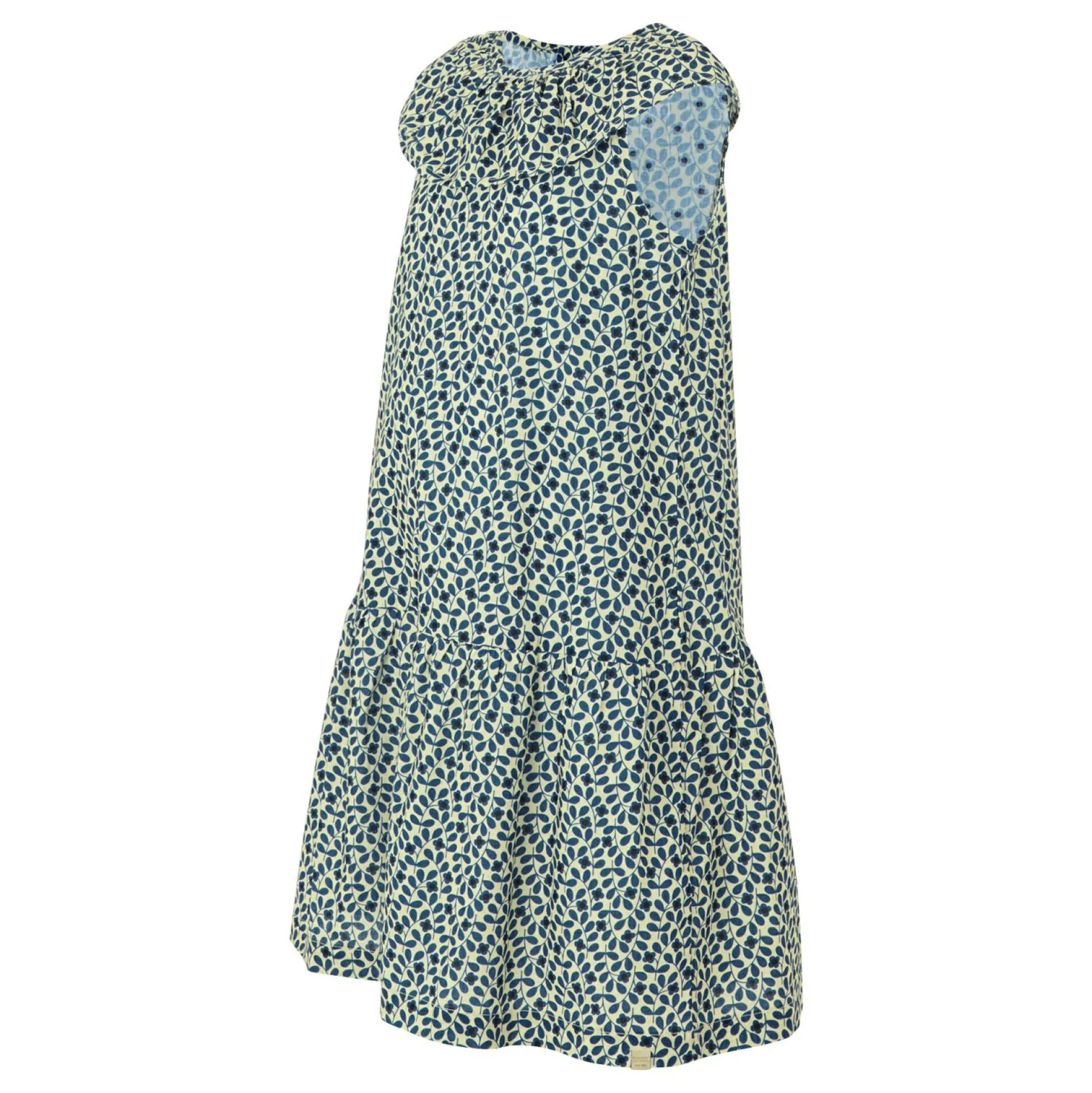 Girls Orla Kiely Sleeveless Dress | Jasmine Flower Blue
