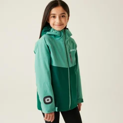 Girls Trekktain 3-in-1 Jacket | Rain Forest Dusty Green