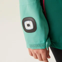 Girls Trekktain 3-in-1 Jacket | Rain Forest Dusty Green