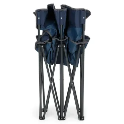 Isla Double Camping Chair with Storage Bag | Navy Blue