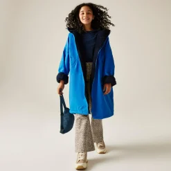 Junior Waterproof Changing Robe | Navy Blue