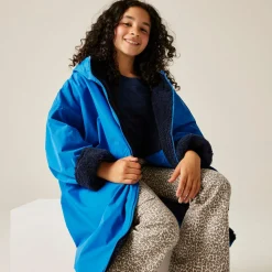 Junior Waterproof Changing Robe | Navy Blue