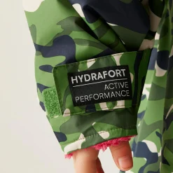 Junior Waterproof Changing Robe | Green