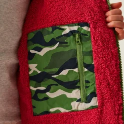 Junior Waterproof Changing Robe | Green