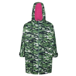 Junior Waterproof Changing Robe | Green