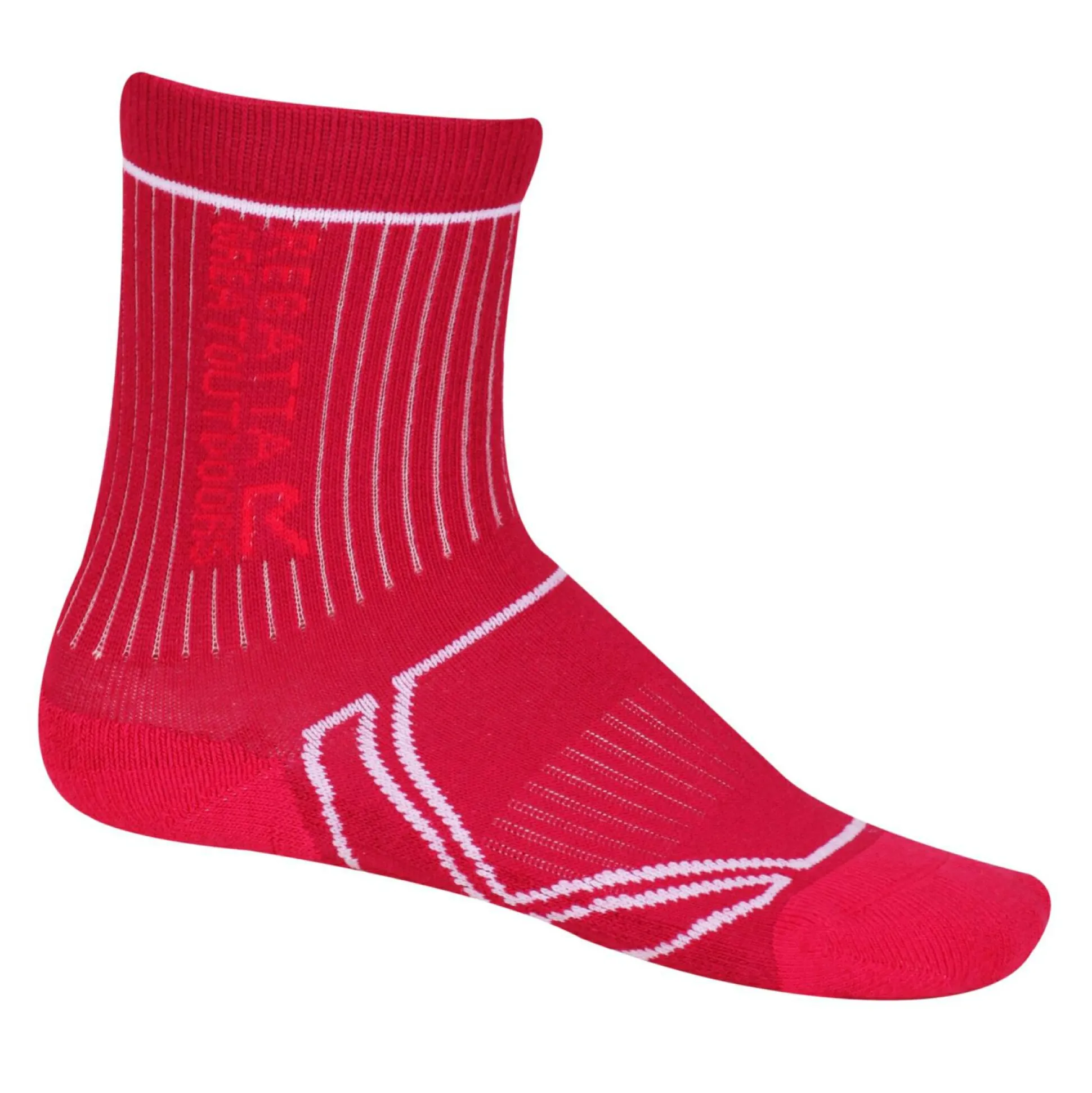 Kids 2 Season Coolmax Trek & Trail | Cherry Pink White