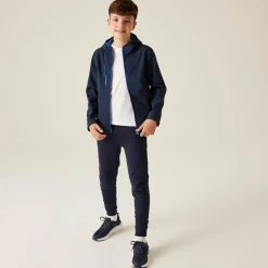 Kids' Ablaze 3-Layer Softshell Jacket | Navy New Royal