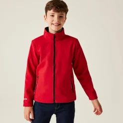 Kids' Ablaze 2-Layer Softshell | Classic Red/Black