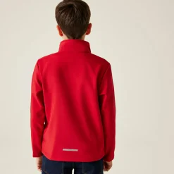 Kids' Ablaze 2-Layer Softshell | Classic Red/Black