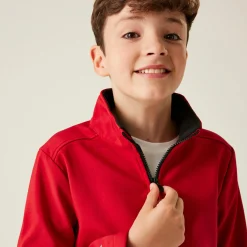 Kids' Ablaze 2-Layer Softshell | Classic Red/Black