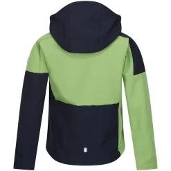 Kids' Acidity VII Softshell Jacket | Piquant Green Navy