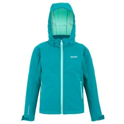 Kids' Acidity VIII Softshell Jacket | Exotic Plume Aruba Blue