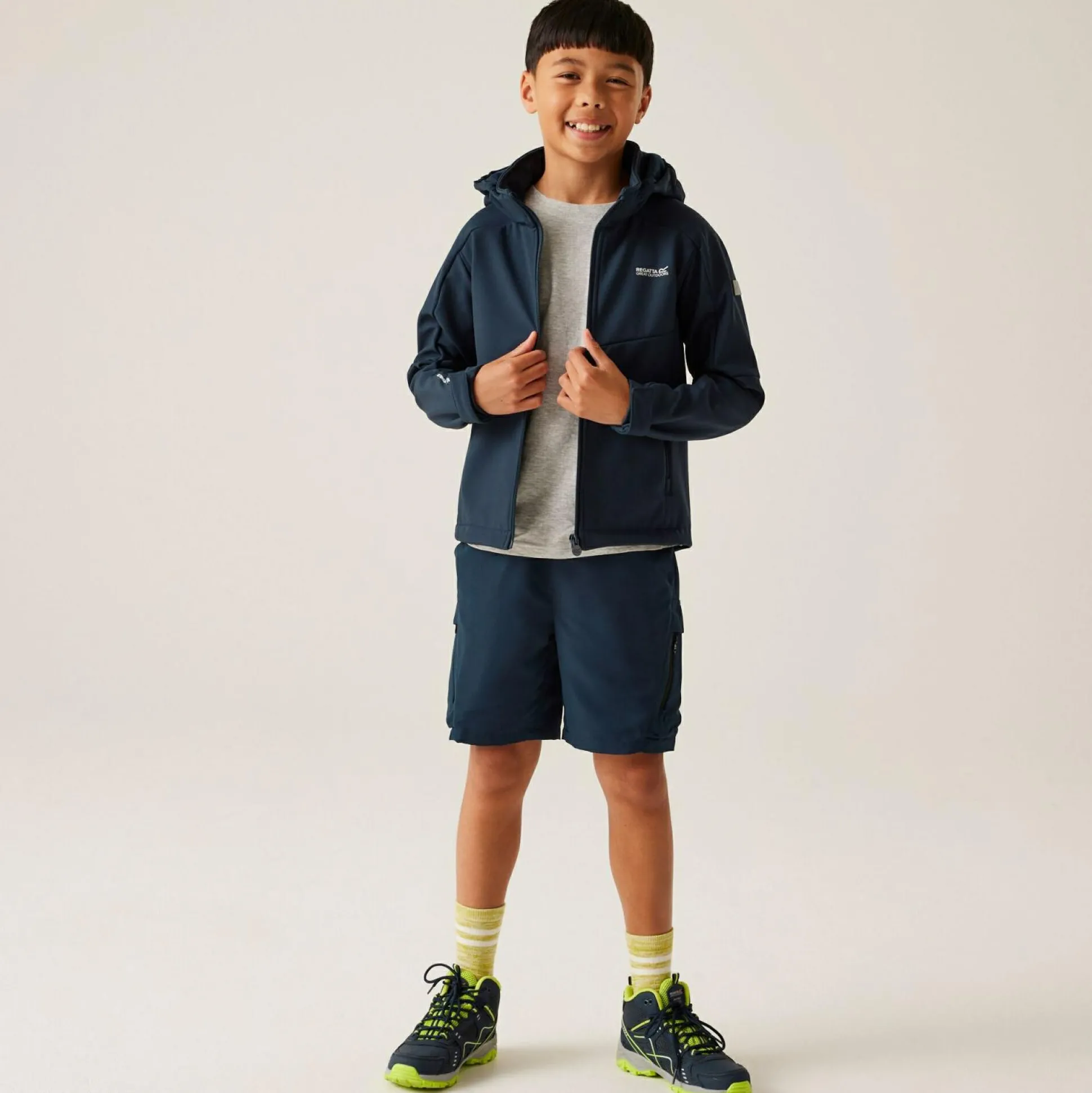 Kids' Acidity VIII Softshell Jacket | Navy