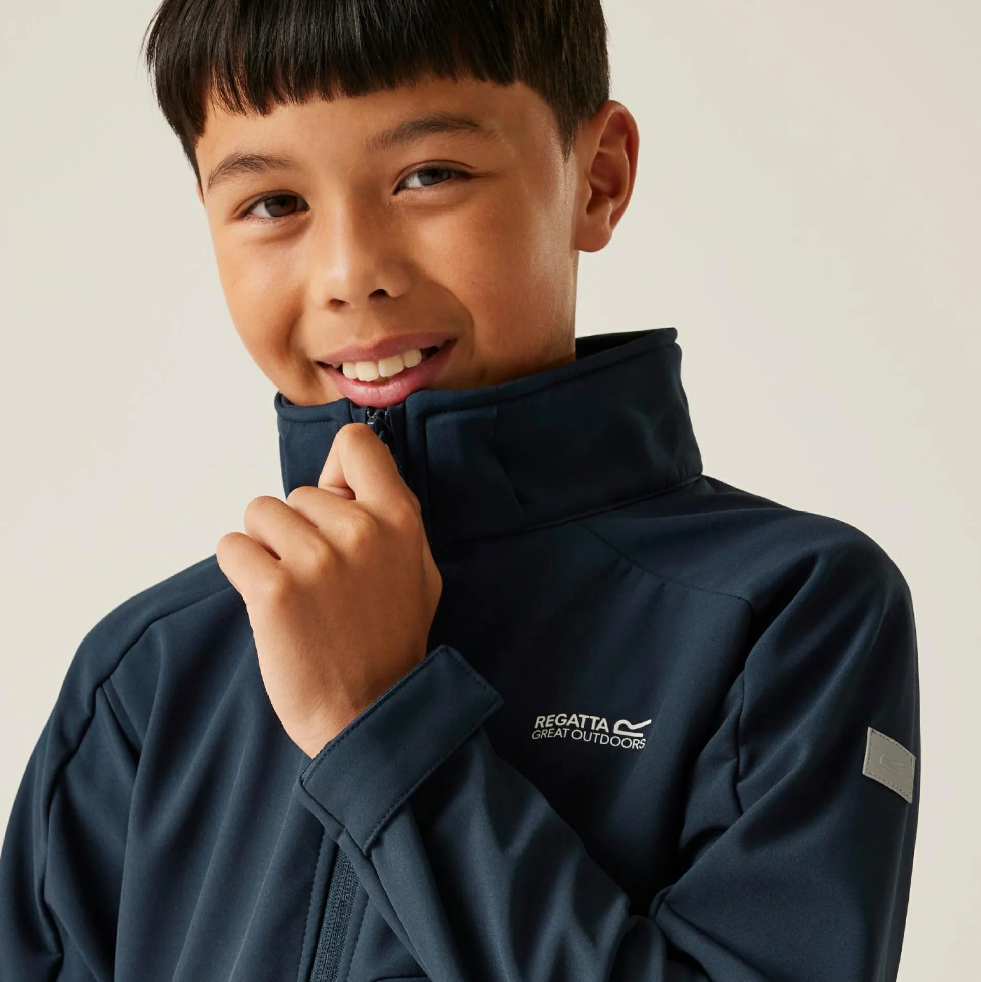 Kids' Acidity VIII Softshell Jacket | Navy