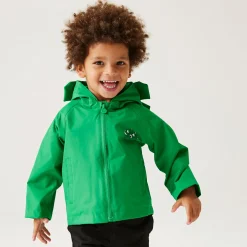 Kids' Animal Print Waterproof Jacket | Stompy The Dinosaur Jelly Bean