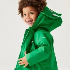 Kids' Animal Print Waterproof Jacket | Stompy The Dinosaur Jelly Bean