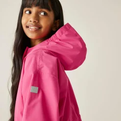 Kids' Ballina Waterpoof Jacket | Pop Navy White Stripe