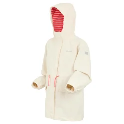 Kids' Ballina Waterpoof Jacket | Light Vanilla Peach Bloomn White Stripe